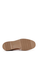 Kadın Pudra Süet Deri Maskülen Loafer | Derimod Kadın Pudra Süet Deri Maskülen Loafer | Derimod