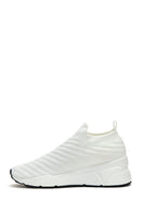 Derimod Zero Women's White Thick Soled Sneaker | Derimod Derimod Zero Women's White Thick Soled Sneaker | Derimod