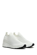 Derimod Zero Women's White Thick Soled Sneaker | Derimod Derimod Zero Women's White Thick Soled Sneaker | Derimod