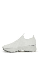 Derimod Zero Women's White Thick Soled Sneaker | Derimod Derimod Zero Women's White Thick Soled Sneaker | Derimod