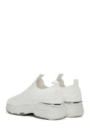 Derimod Zero Women's White Thick Soled Sneaker | Derimod Derimod Zero Women's White Thick Soled Sneaker | Derimod