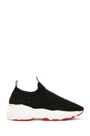 Derimod Zero Women's Black Thick Soled Sneaker | Derimod Derimod Zero Women's Black Thick Soled Sneaker | Derimod