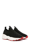 Derimod Zero Women's Black Thick Soled Sneaker | Derimod Derimod Zero Women's Black Thick Soled Sneaker | Derimod