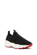 Derimod Zero Women's Black Thick Soled Sneaker | Derimod Derimod Zero Women's Black Thick Soled Sneaker | Derimod