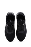 Derimod Zero Women's Black Thick Soled Sneaker | Derimod Derimod Zero Women's Black Thick Soled Sneaker | Derimod