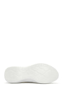 Derimod Zero Women's White Thick Soled Stone Sneaker | Derimod Derimod Zero Women's White Thick Soled Stone Sneaker | Derimod