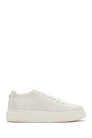 Derimod Zero Kadın Beyaz Sneaker | Derimod Derimod Zero Kadın Beyaz Sneaker | Derimod