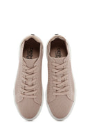 Derimod Zero Kadın Krem Sneaker | Derimod Derimod Zero Kadın Krem Sneaker | Derimod