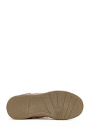 Women's Beige Stone Sneaker | Derimod Women's Beige Stone Sneaker | Derimod