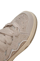 Women's Beige Stone Sneaker | Derimod Women's Beige Stone Sneaker | Derimod