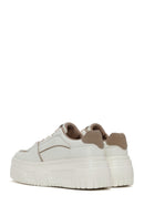 Kadın Bej Kalın Tabanlı Sneaker | Derimod Kadın Bej Kalın Tabanlı Sneaker | Derimod