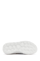 Derimod Zero Women's White Thick Soled Fabric Sneaker | Derimod Derimod Zero Women's White Thick Soled Fabric Sneaker | Derimod