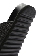 Kadın Siyah Hasır Terlik | Derimod Kadın Siyah Hasır Terlik | Derimod