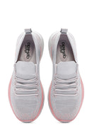 Derimod Zero Kadın Gri Bağcıklı Sneaker | Derimod Derimod Zero Kadın Gri Bağcıklı Sneaker | Derimod