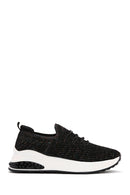 Derimod Zero Women's Black Lace-Up Thick Soled Sneaker | Derimod Derimod Zero Women's Black Lace-Up Thick Soled Sneaker | Derimod