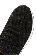 Derimod Zero Women's Black Lace-Up Thick Soled Sneaker | Derimod Derimod Zero Women's Black Lace-Up Thick Soled Sneaker | Derimod