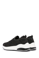 Derimod Zero Women's Black Lace-Up Thick Soled Sneaker | Derimod Derimod Zero Women's Black Lace-Up Thick Soled Sneaker | Derimod