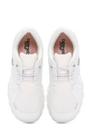 Derimod Zero Women's White Lace-Up Sneaker | Derimod Derimod Zero Women's White Lace-Up Sneaker | Derimod