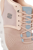 Derimod Zero Women's Pink Lace Up Fabric Sneaker | Derimod Derimod Zero Women's Pink Lace Up Fabric Sneaker | Derimod