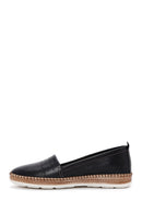 Kadın Siyah Deri Comfort Loafer | Derimod Kadın Siyah Deri Comfort Loafer | Derimod