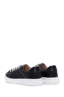 Women's Black Leather Sneaker | Derimod Women's Black Leather Sneaker | Derimod