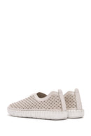Women's Cream Leather Comfort Shoes | Derimod Women's Cream Leather Comfort Shoes | Derimod
