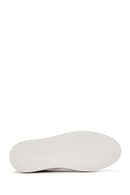 Kadın Bej Bağcıklı Süet Deri Sneaker | Derimod Kadın Bej Bağcıklı Süet Deri Sneaker | Derimod