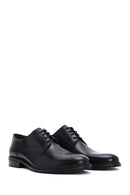 Men's Black Laced Leather Classic Shoes | Derimod Men's Black Laced Leather Classic Shoes | Derimod