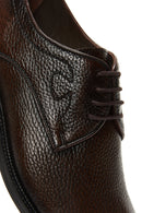 Men's Brown Laced Leather Classic Shoes | Derimod Men's Brown Laced Leather Classic Shoes | Derimod