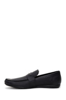 Men's Black Leather Casual Loafer | Derimod Men's Black Leather Casual Loafer | Derimod
