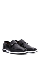 Men's Black Leather Casual Loafer | Derimod Men's Black Leather Casual Loafer | Derimod