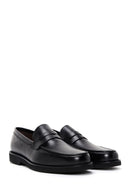 Erkek Siyah Deri Casual Loafer | Derimod Erkek Siyah Deri Casual Loafer | Derimod