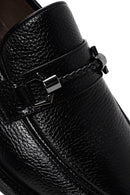 Erkek Siyah Deri Klasik Loafer | Derimod Erkek Siyah Deri Klasik Loafer | Derimod