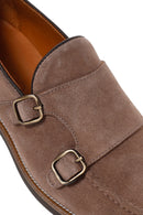 Erkek Vizon Süet Deri Casual Loafer | Derimod Erkek Vizon Süet Deri Casual Loafer | Derimod