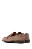 Erkek Vizon Süet Deri Casual Loafer | Derimod Erkek Vizon Süet Deri Casual Loafer | Derimod