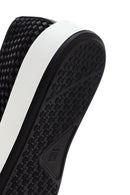 Erkek Siyah Kalın Tabanlı Örgü Deri Casual Loafer | Derimod Erkek Siyah Kalın Tabanlı Örgü Deri Casual Loafer | Derimod