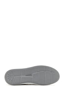 Erkek Beyaz Bağcıklı Deri Sneaker | Derimod Erkek Beyaz Bağcıklı Deri Sneaker | Derimod