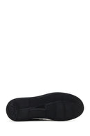 Erkek Haki Bağcıklı Deri Sneaker | Derimod Erkek Haki Bağcıklı Deri Sneaker | Derimod