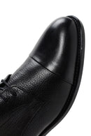 Erkek Siyah Bağcıklı Deri Klasik Ayakkabı | Derimod Erkek Siyah Bağcıklı Deri Klasik Ayakkabı | Derimod