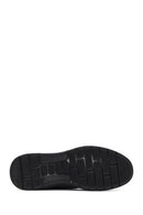 Men's Black Lace-Up Nubuck Leather Casual Sneaker | Derimod Men's Black Lace-Up Nubuck Leather Casual Sneaker | Derimod
