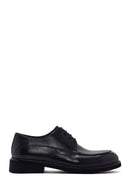 Men's Black Lace-Up Leather Casual Shoes | Derimod Men's Black Lace-Up Leather Casual Shoes | Derimod