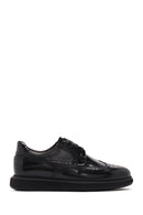 Men's Black Lace-up Leather Casual Shoes | Derimod Men's Black Lace-up Leather Casual Shoes | Derimod