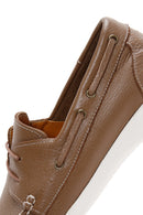 Erkek Vizon Deri Casual Ayakkabı | Derimod Erkek Vizon Deri Casual Ayakkabı | Derimod