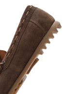 Erkek Kahverengi Süet Deri Casual Loafer | Derimod Erkek Kahverengi Süet Deri Casual Loafer | Derimod