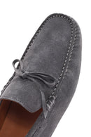 Erkek Gri Süet Deri Loafer | Derimod Erkek Gri Süet Deri Loafer | Derimod
