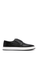 Men's Black Lace-up Leather Casual Shoes | Derimod Men's Black Lace-up Leather Casual Shoes | Derimod