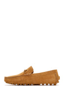 Derimod Fly Erkek Sarı Süet Deri Loafer | Derimod Derimod Fly Erkek Sarı Süet Deri Loafer | Derimod