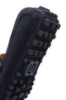 Derimod Fly Erkek Lacivert Süet Deri Loafer | Derimod Derimod Fly Erkek Lacivert Süet Deri Loafer | Derimod