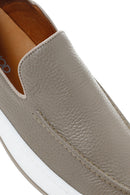 Erkek Vizon Deri Casual Loafer | Derimod Erkek Vizon Deri Casual Loafer | Derimod