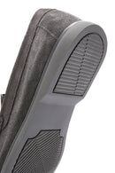 Derimod Fly Erkek Gri Süet Deri Loafer | Derimod Derimod Fly Erkek Gri Süet Deri Loafer | Derimod